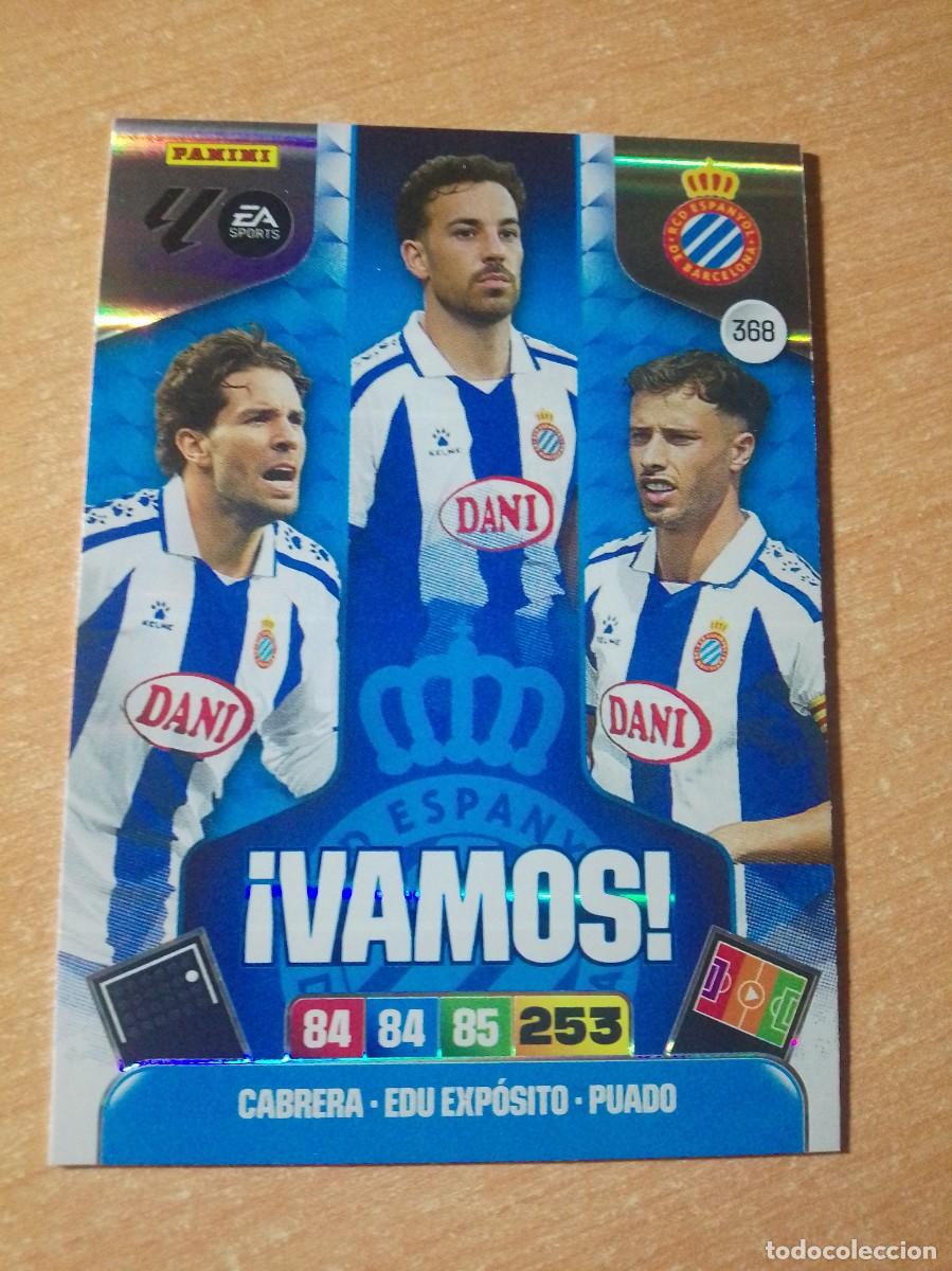 Cromos de f&uacute;tbol: 368 VAMOS DEL ESPANYOL 25 26 ADRENALYN XL 2025 2026