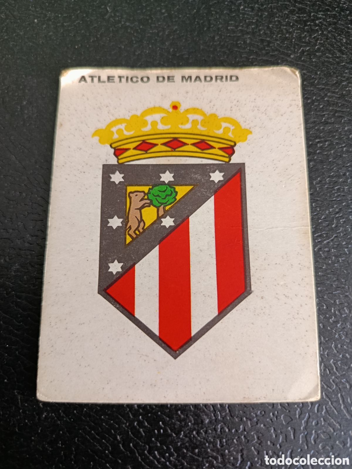 Cartes &agrave; collectionner de Football: ESCUDO AT MADRID N 136 CAMPEONES 1968/69 ED BRUGUERA
