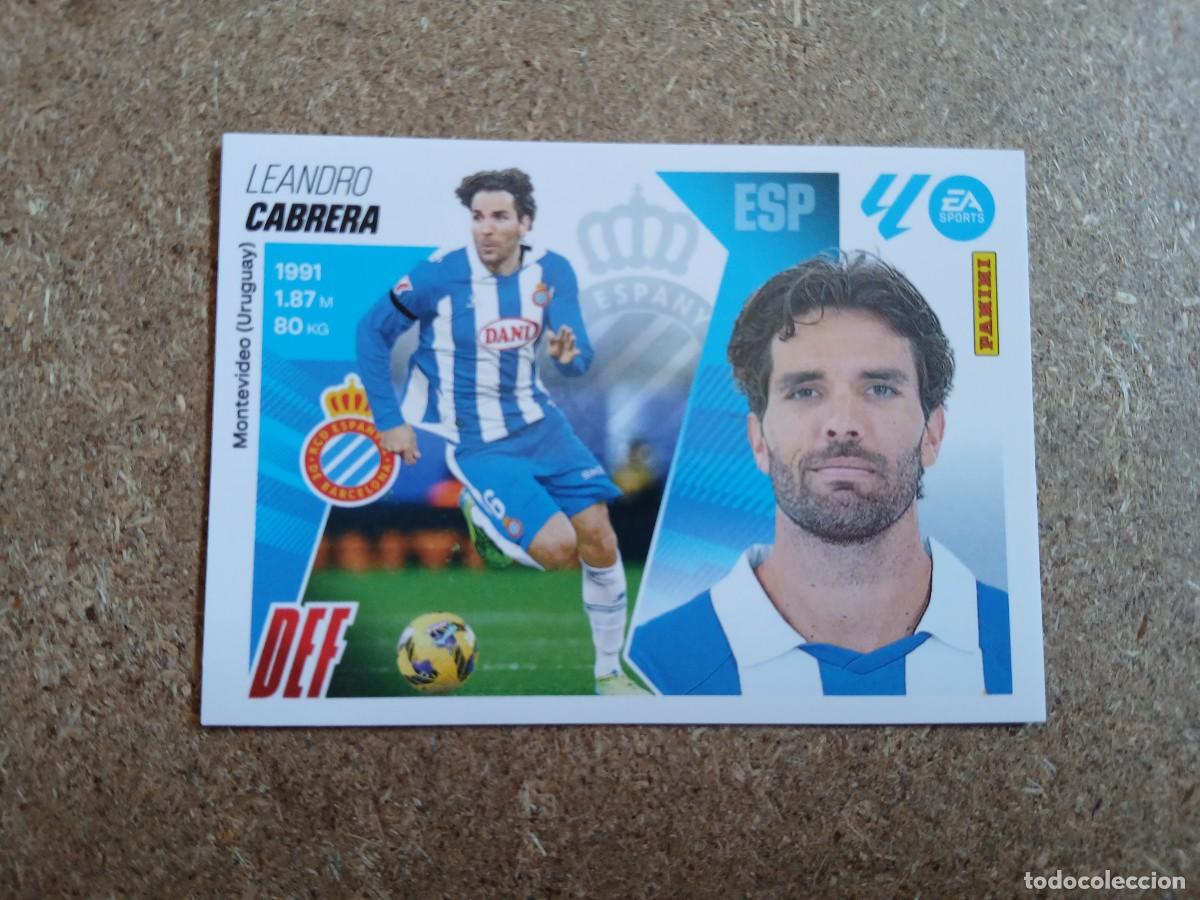 Cromos de f&uacute;tbol: LEANDRO CABRERA - RCD ESPANYOL N&ordm; 6 LIGA ESTE 2025 2026 - 25 26