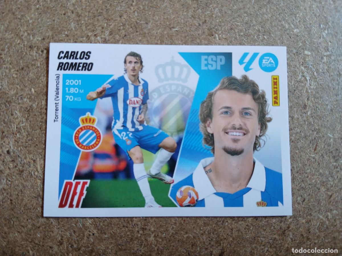 Cromos de f&uacute;tbol: CARLOS ROMERO - RCD ESPANYOL N&ordm; 9 LIGA ESTE 2025 2026 - 25 26