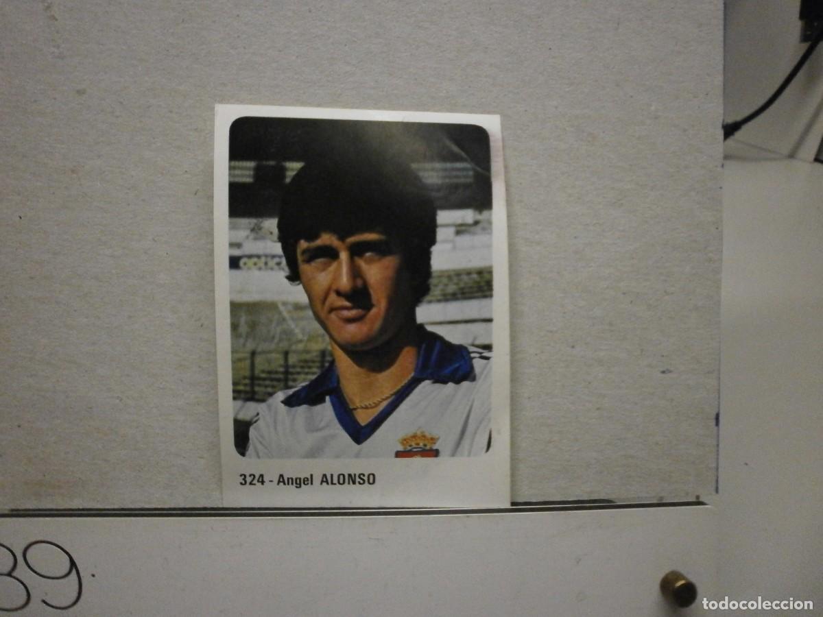 Cromos de Futebol: cromo futbol 79 80 editorial crom n&ordm; 324 real zaragoza alonso