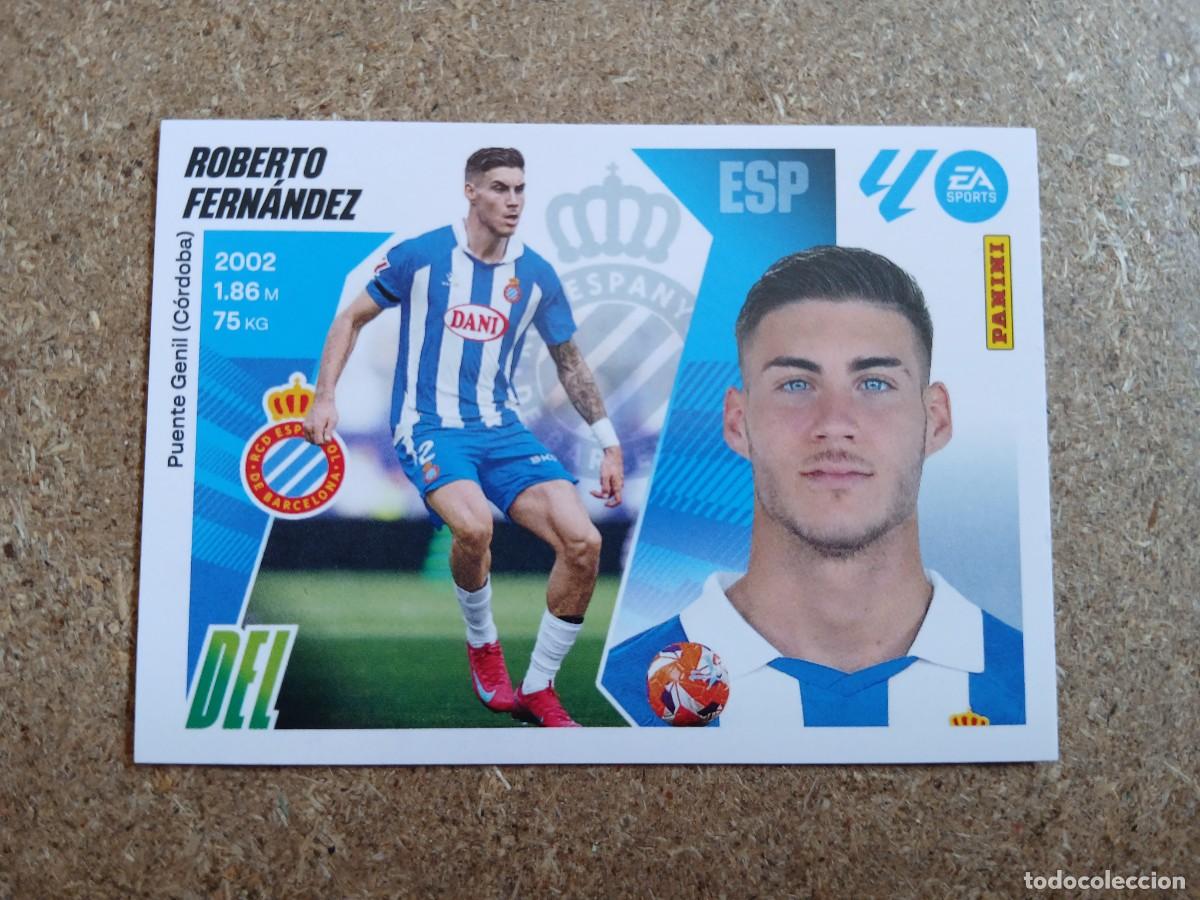 Cromos de f&uacute;tbol: ROBERTO FERNANDEZ - RCD ESPANYOL N&ordm; 18 LIGA ESTE 2025 2026 - 25 26
