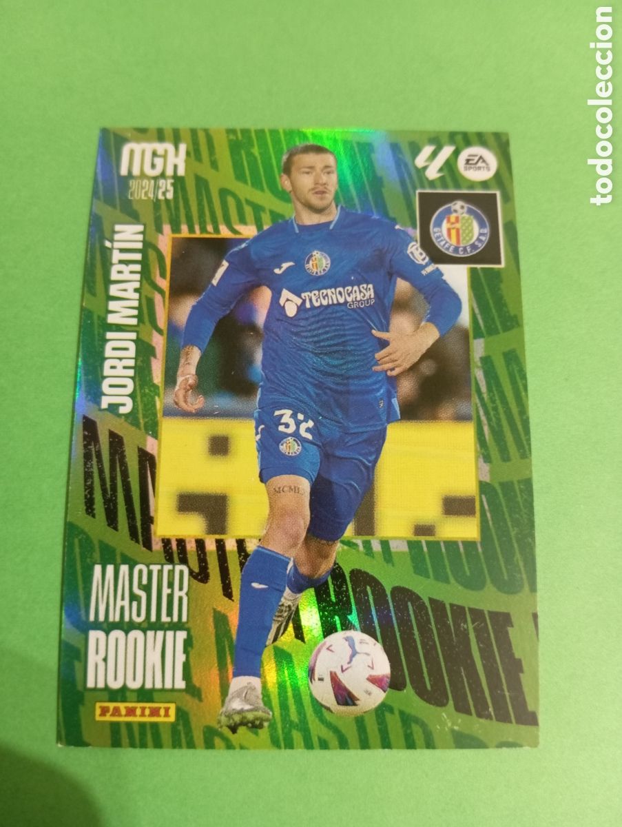 Fu&szlig;ball-Sticker: Jordi Mart&iacute;n Getafe MASTER ROOKIE n&deg;418 / PANINI MEGACRACKS 2024/2025
