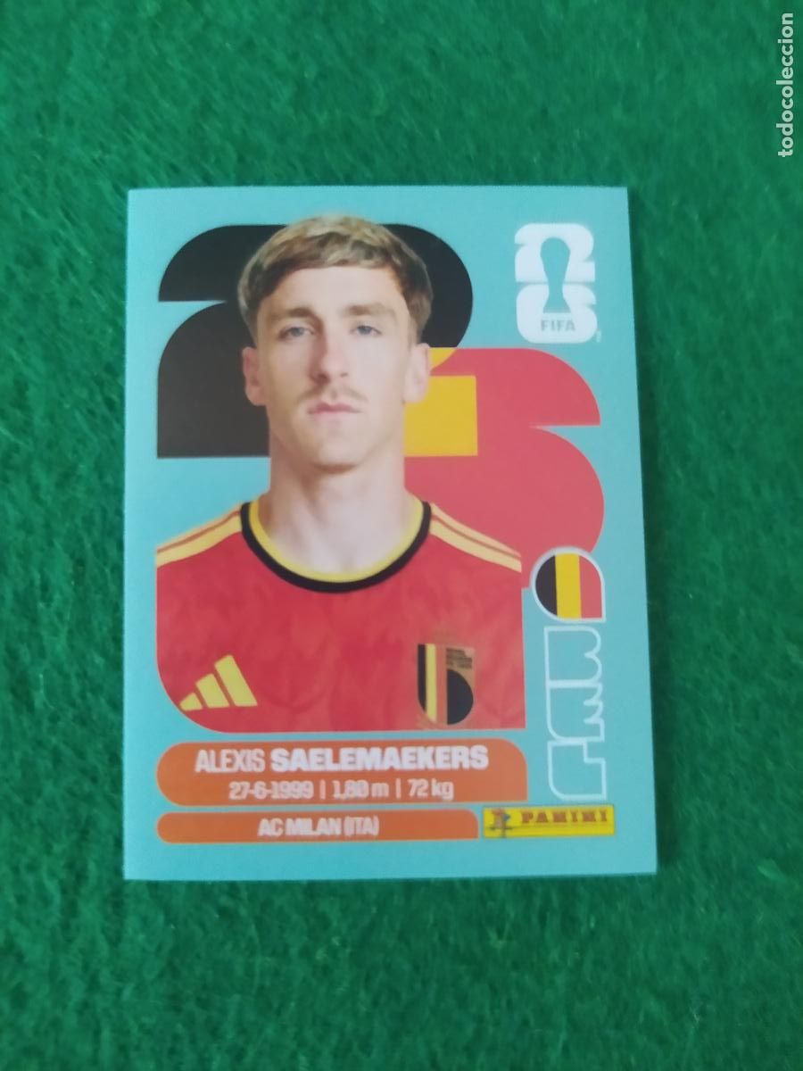 Cromos de f&uacute;tbol: OFFICIAL STICKER COLLECTION WORLD CUP MUNDIAL 2026 - BELGICA N&ordm; 12 SAELEMAEKERS