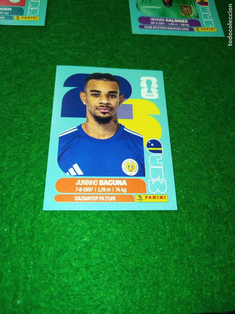 Cromos de f&uacute;tbol: OFFICIAL STICKER COLLECTION WORLD CUP 2026 - CURA&Ccedil;AO N&ordm; 11 BACUNA