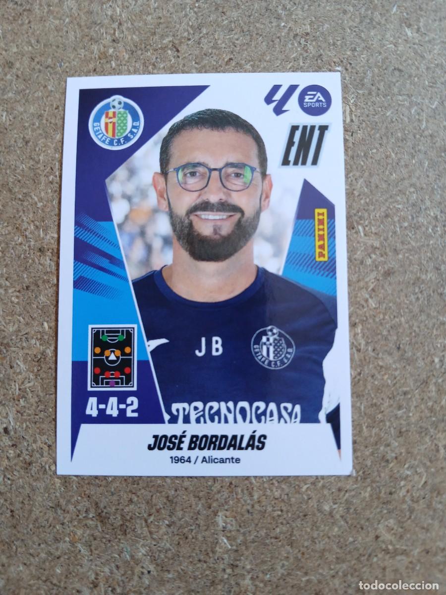 Cromos de f&uacute;tbol: ENTRENADOR JOSE BORDALAS - GETAFE CF N&ordm; 2 LIGA ESTE 2025 2026 - 25 26