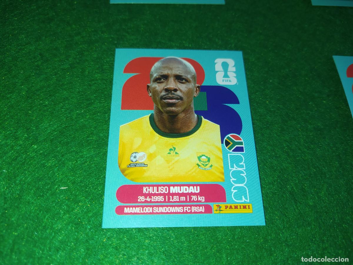 Cromos de f&uacute;tbol: OFFICIAL STICKER COLLECTION WORLD CUP MUNDIAL 2026 - SUDAFRICA N&ordm; 9 MUDAU
