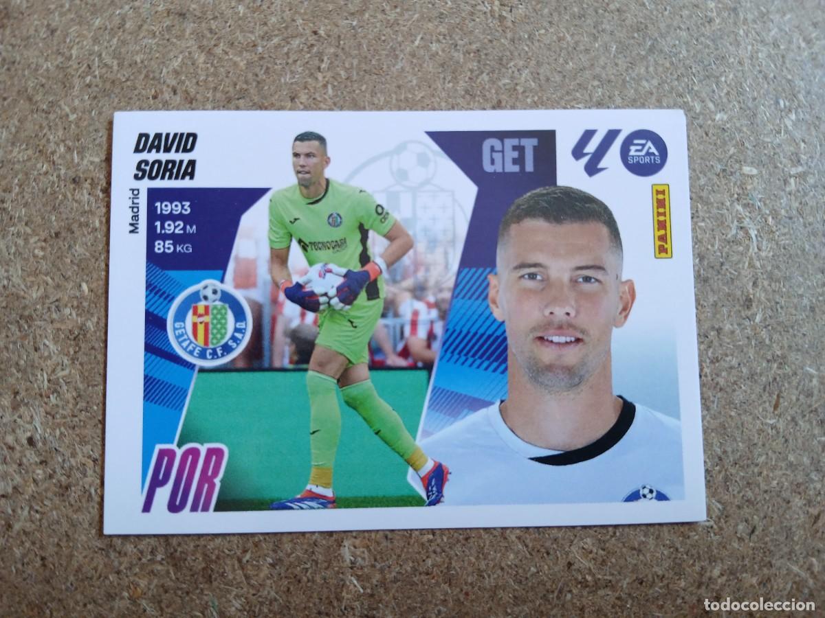 Cromos de f&uacute;tbol: DAVID SORIA - GETAFE CF N&ordm; 3 LIGA ESTE 2025 2026 - 25 26