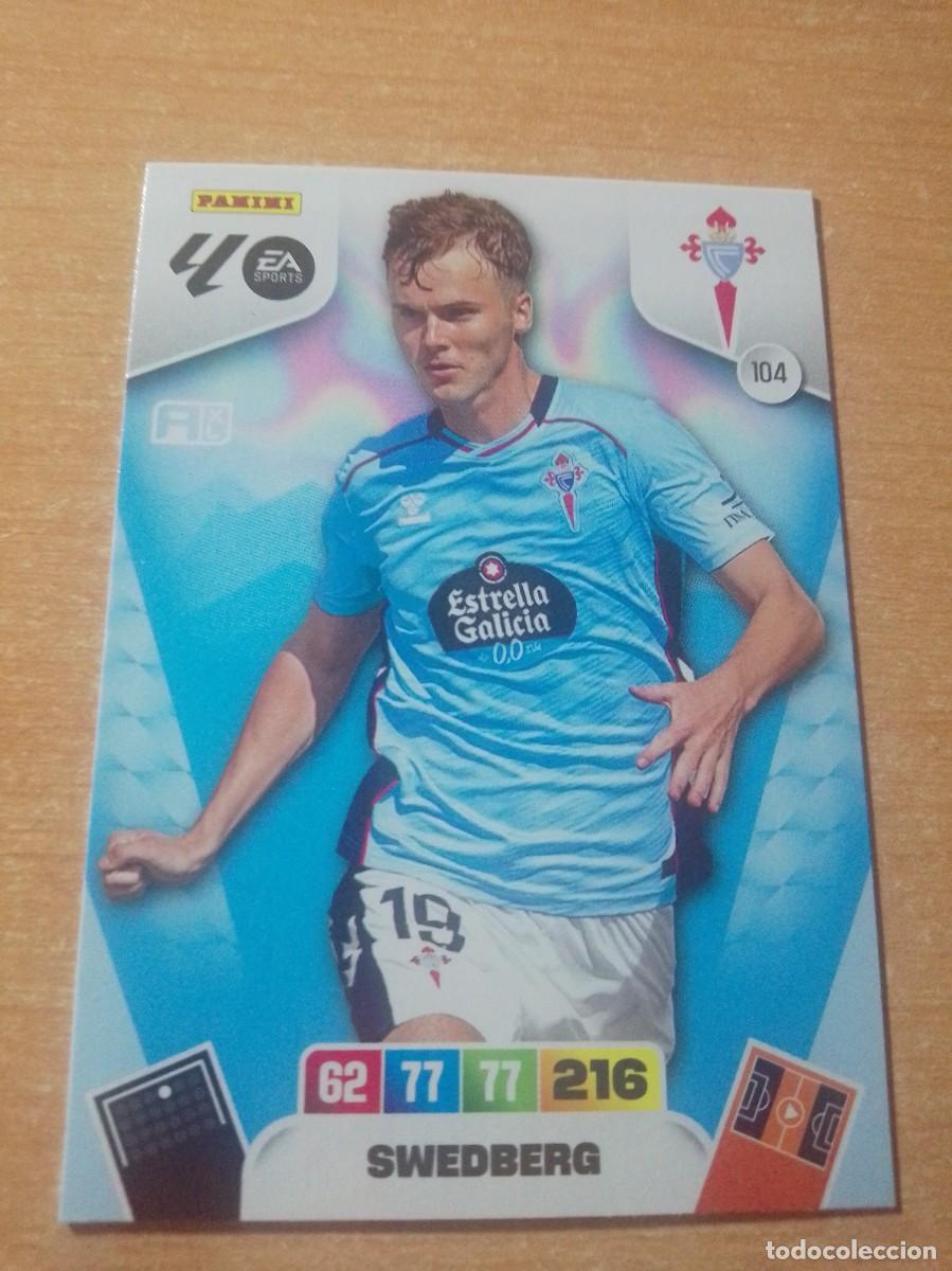 Fu&szlig;ball-Sticker: 104 SWEDBERG DEL CELTA 25 26 ADRENALYN XL 2025 2026