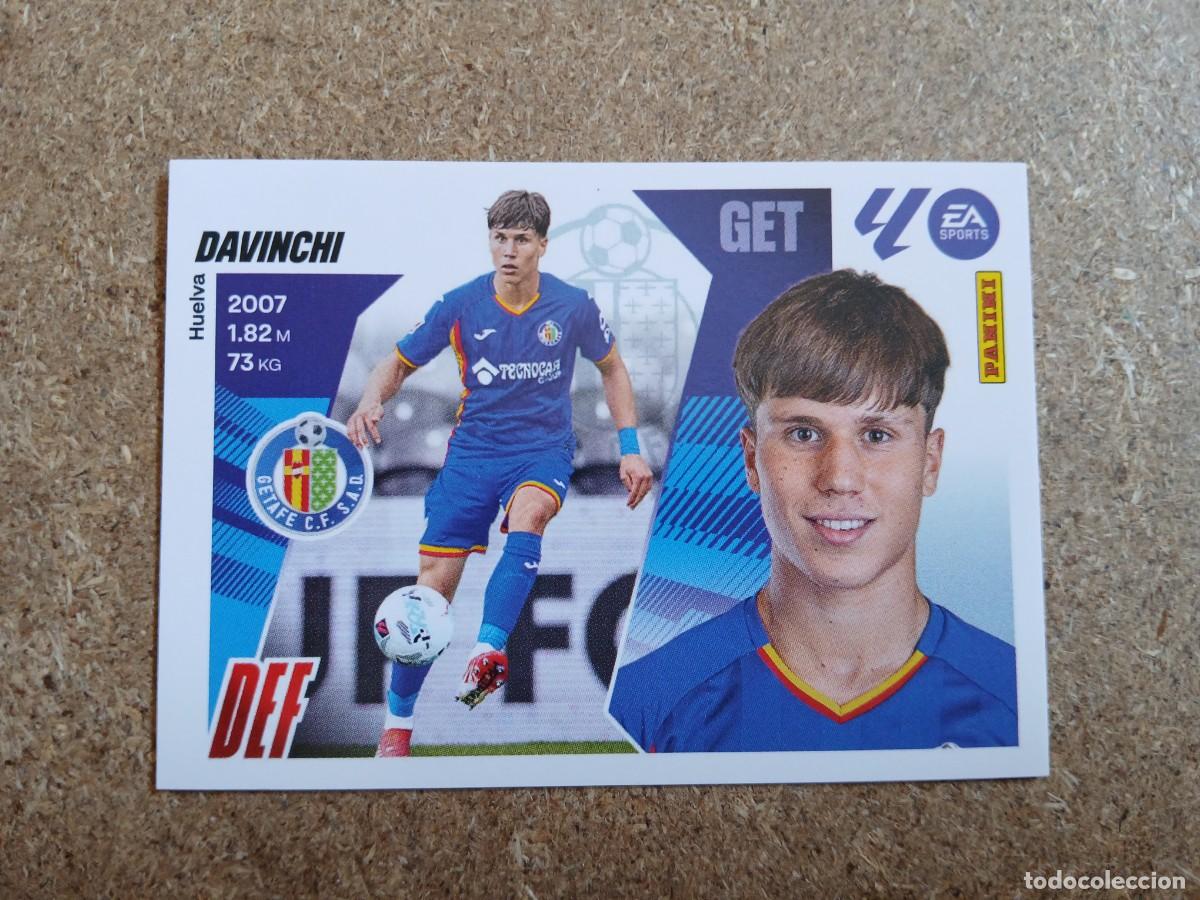 Football Stickers: DAVINCHI - GETAFE CF N&ordm; 6 B LIGA ESTE 2025 2026 - 25 26