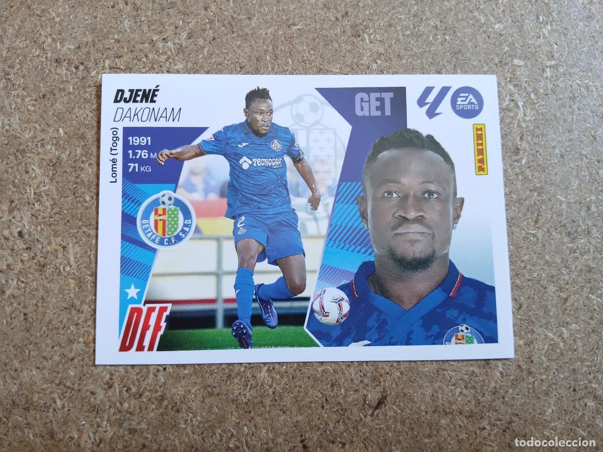 Fu&szlig;ball-Sticker: DJENE DAKONAM - GETAFE CF N&ordm; 8 LIGA ESTE 2025 2026 - 25 26