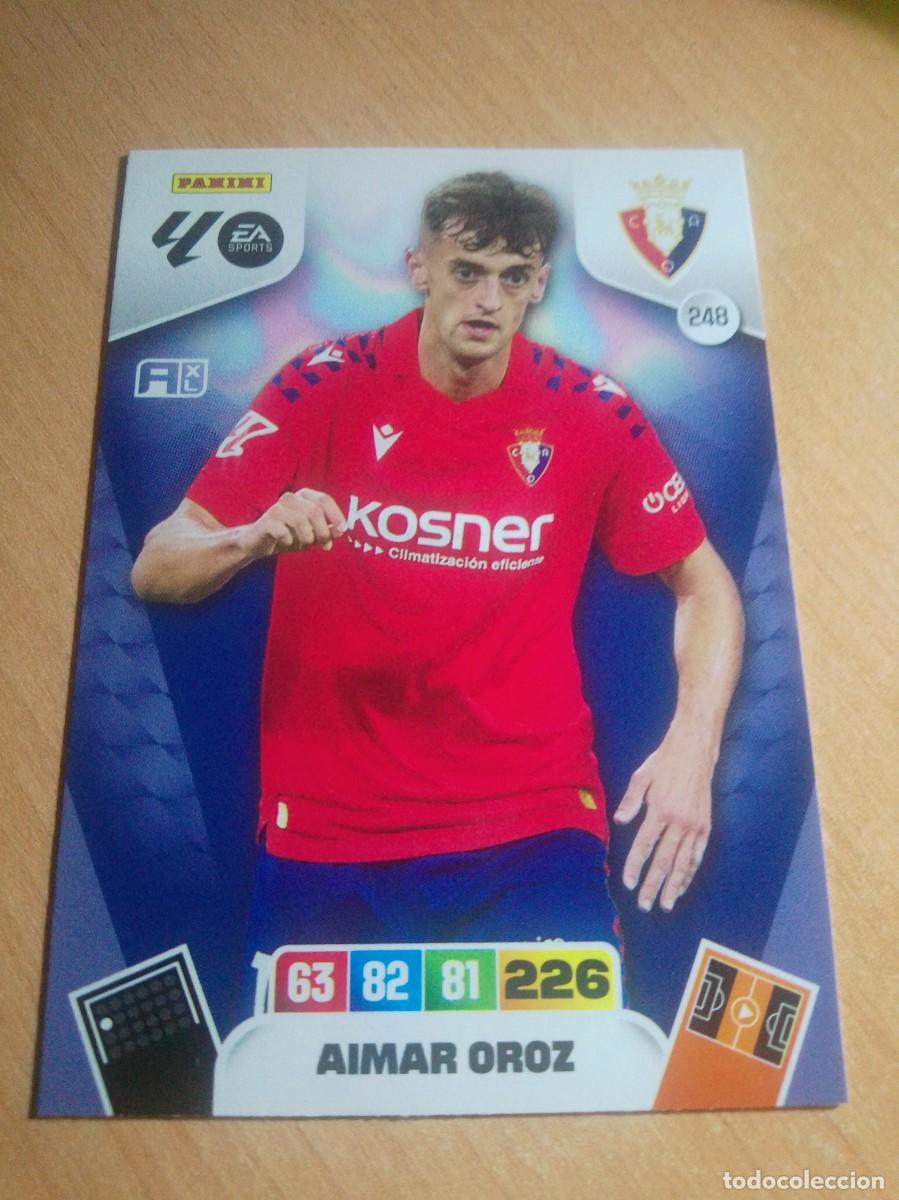 Fu&szlig;ball-Sticker: 248 AIMAR OROZ DEL OSASUNA 25 26 ADRENALYN XL 2025 2026 NUEVO DE SOBRE