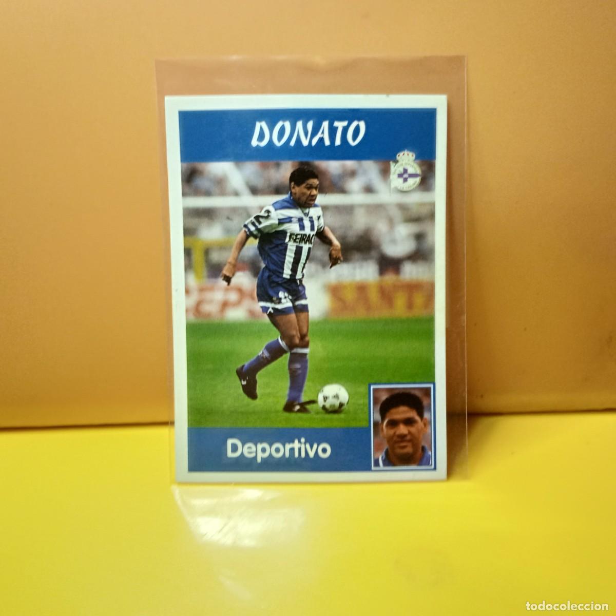Cartes &agrave; collectionner de Football: PANINI SPORTS; MEGACRACKS 1997 1998 97 98 DEPORTIVO LA CORU&Ntilde;A DONATO 40
