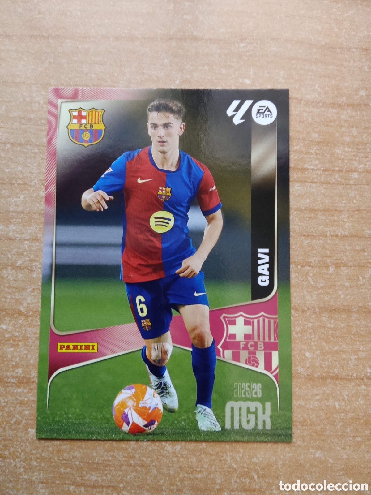 Cromos de f&uacute;tbol: 85 GAVI BARCELONA MEGACRACKS 2025 2026