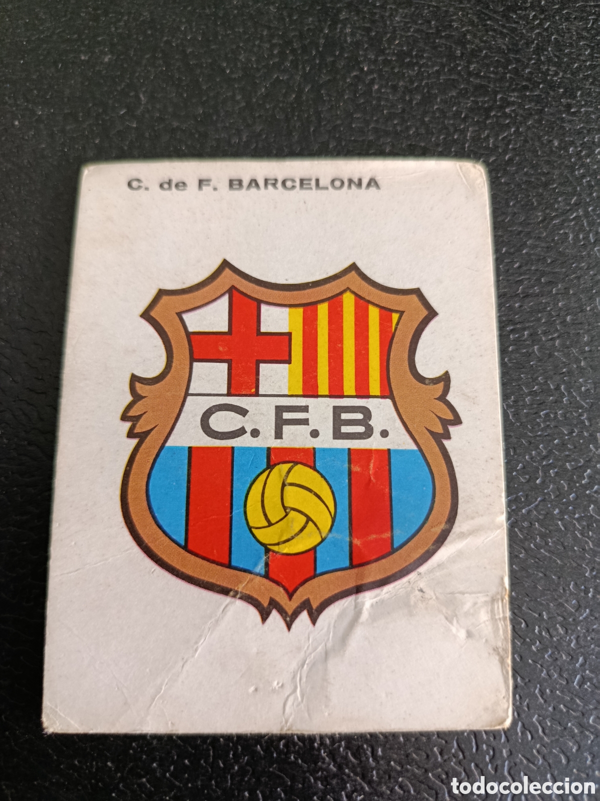 Cartes &agrave; collectionner de Football: ESCUDO FC BARCELONA N 34 CAMPEONES 1968/69 ED BRUGUERA