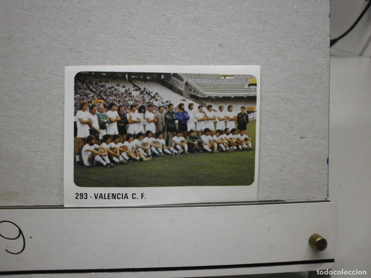 Cromos de f&uacute;tbol: cromo futbol 79 80 editorial crom n&ordm; 293 valencia c.f