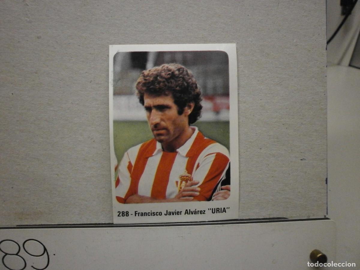 Cromos de f&uacute;tbol: cromo futbol 79 80 editorial crom n&ordm; 288 r. sporting gijon uria
