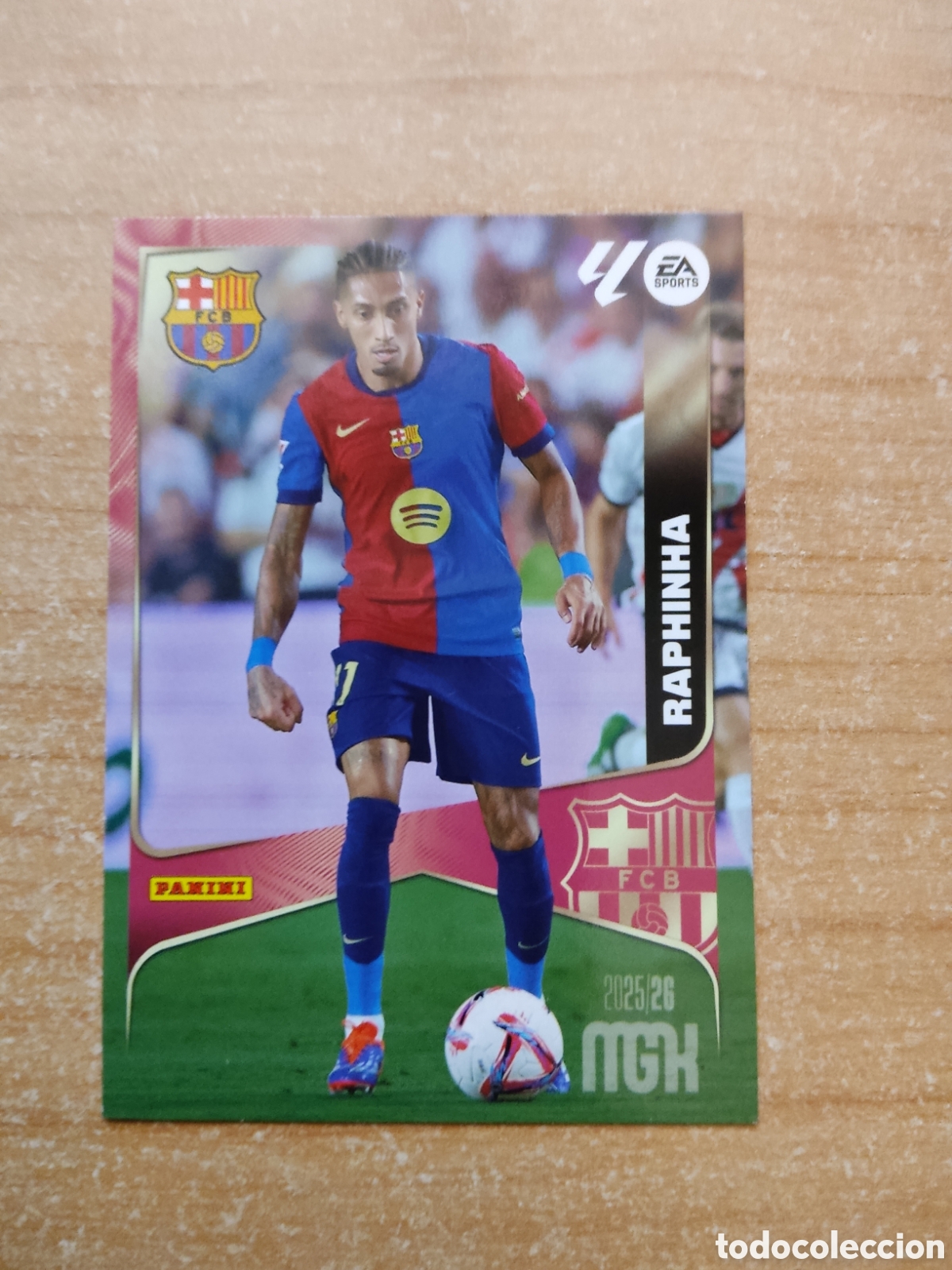 Cromos de f&uacute;tbol: 90 RAPHINHA BARCELONA MEGACRACKS 2025 2026