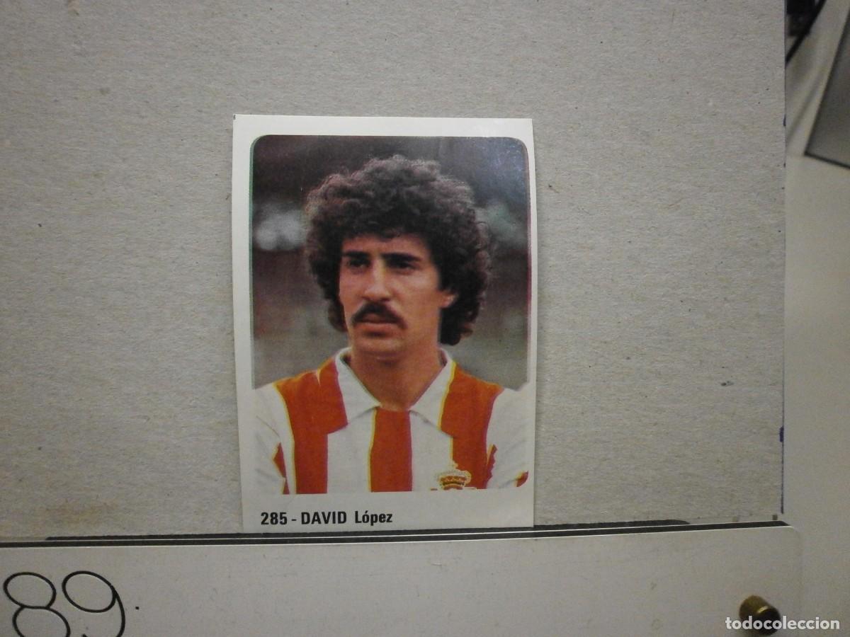 Cromos de f&uacute;tbol: cromo futbol 79 80 editorial crom n&ordm; 285 r. sporting gijon david