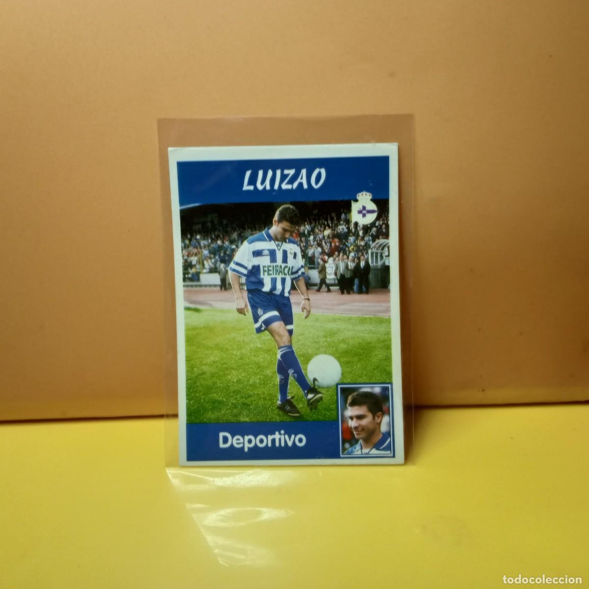 Cromos de f&uacute;tbol: PANINI SPORTS; MEGACRACKS 1997 1998 97 98 DEPORTIVO LA CORU&Ntilde;A LUIZAO 47A 47 A
