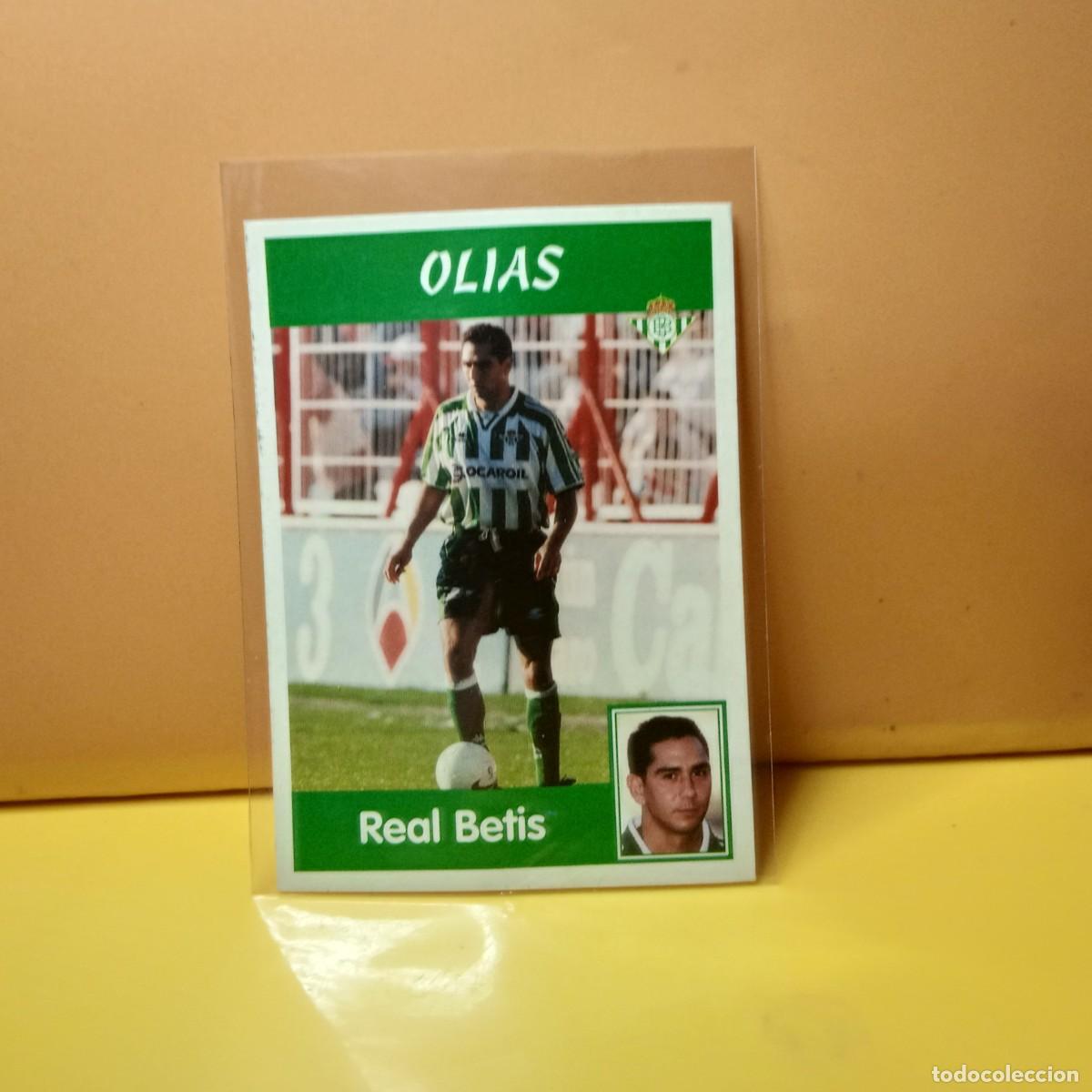 Figurine di Calcio: PANINI SPORTS; MEGACRACKS 1997 1998 97 98 REAL BETIS OLIAS 53
