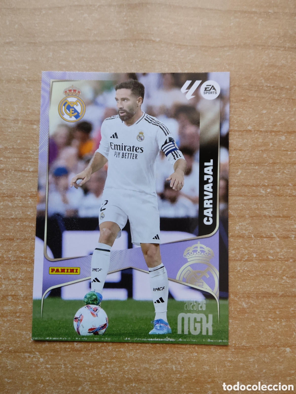 Figurine di Calcio: 220 CARVAJAL REAL MADRID MEGACRACKS 2025 2026