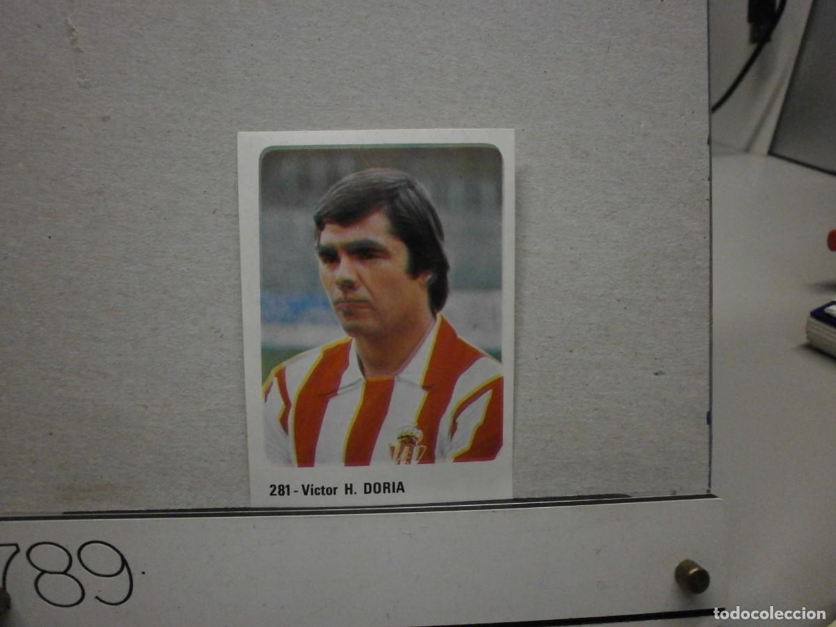 Figurine di Calcio: cromo futbol 79 80 editorial crom n&ordm; 281 r. sporting gijon h. doria