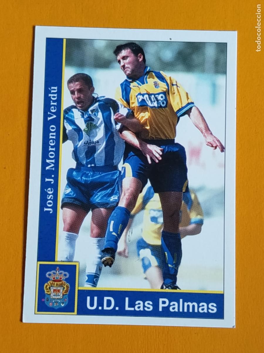 Cromos de f&uacute;tbol: 224 JOSICO. U.D. LAS PALMAS. LAS FICHAS DE LA LIGA 2002. MUNDICROMO