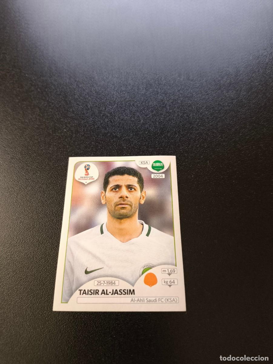 Cromos de f&uacute;tbol: 62 Taisir Al-Jassim ARABIA SAUDI SIN PEGAR FIFA WORLD CUP MUNDIAL RUSIA 2018 NO LIGA ESTE