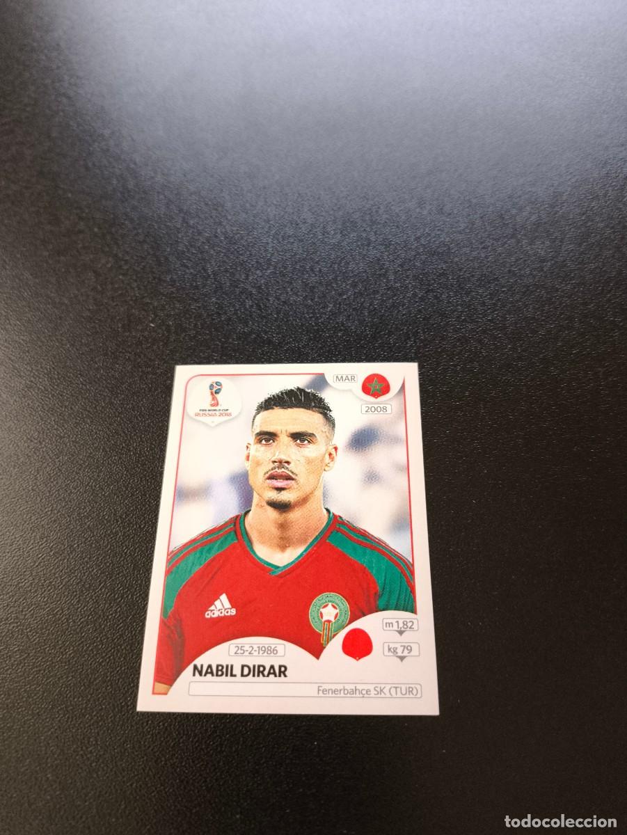 Cromos de f&uacute;tbol: 156 Nabil Dirar MARRUECOS SIN PEGAR FIFA WORLD CUP MUNDIAL RUSIA 2018 NO LIGA ESTE