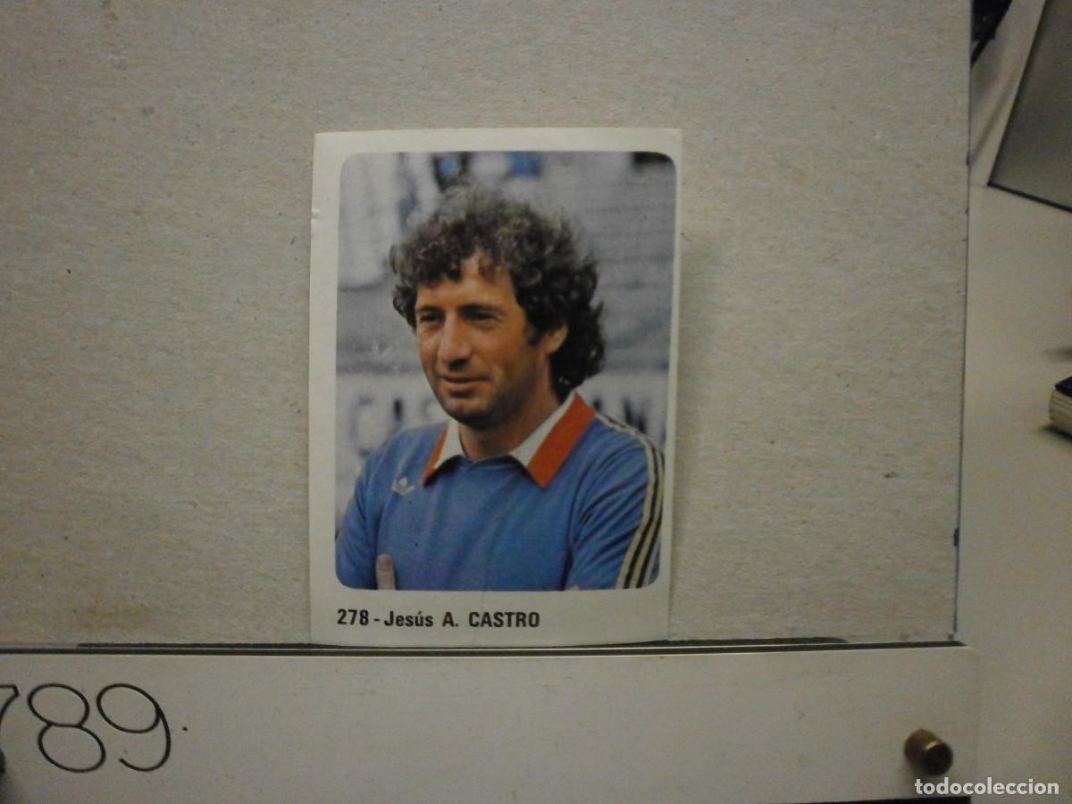 Figurine di Calcio: cromo futbol 79 80 editorial crom n&ordm; 278 r. sporting gijon castro