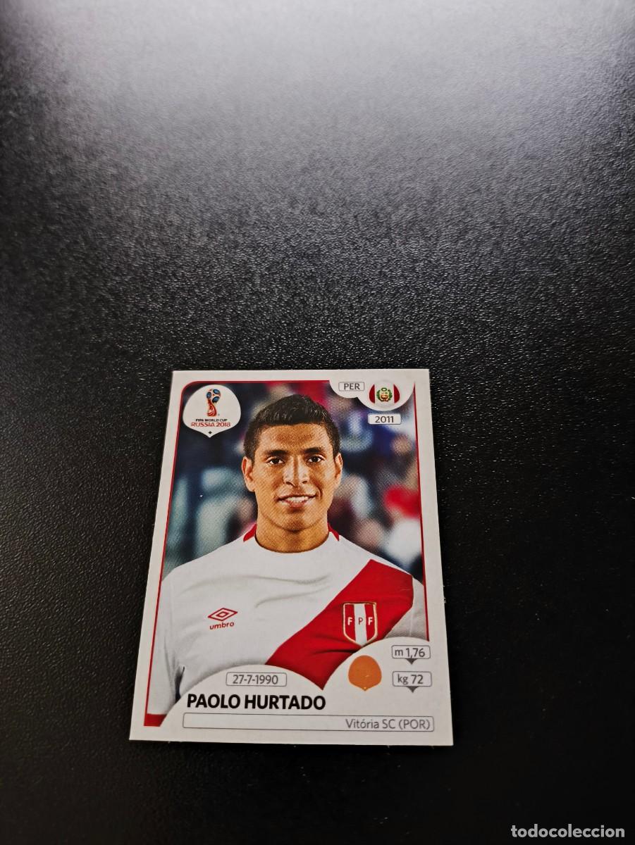 Cromos de f&uacute;tbol: 247 Paolo Hurtado PERU SIN PEGAR FIFA WORLD CUP MUNDIAL RUSIA 2018 NO LIGA ESTE