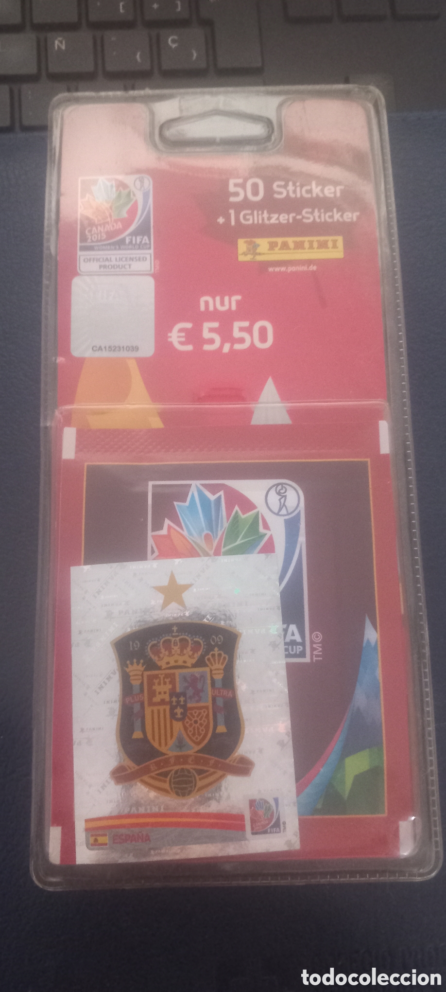 Football Stickers: Blister sin abrir del mundial PANINI CANADA 2015