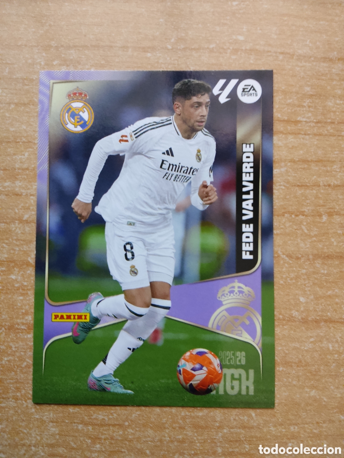 Cromos de f&uacute;tbol: 228 FEDE VALVERDE REAL MADRID MEGACRACKS 2025 2026