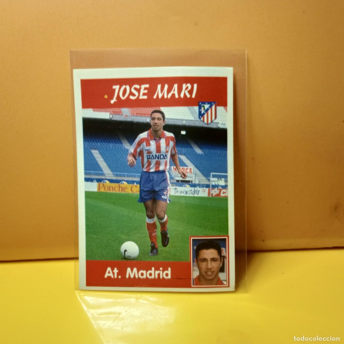 Cromos de f&uacute;tbol: PANINI SPORTS; MEGACRACKS 1997 1998 97 98 ATL&Eacute;TICO DE MADRID JOAE MARI 79