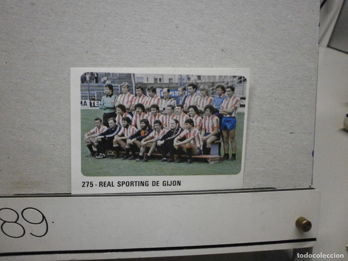 Fu&szlig;ball-Sticker: cromo futbol 79 80 editorial crom n&ordm; 275 r. sporting gijon