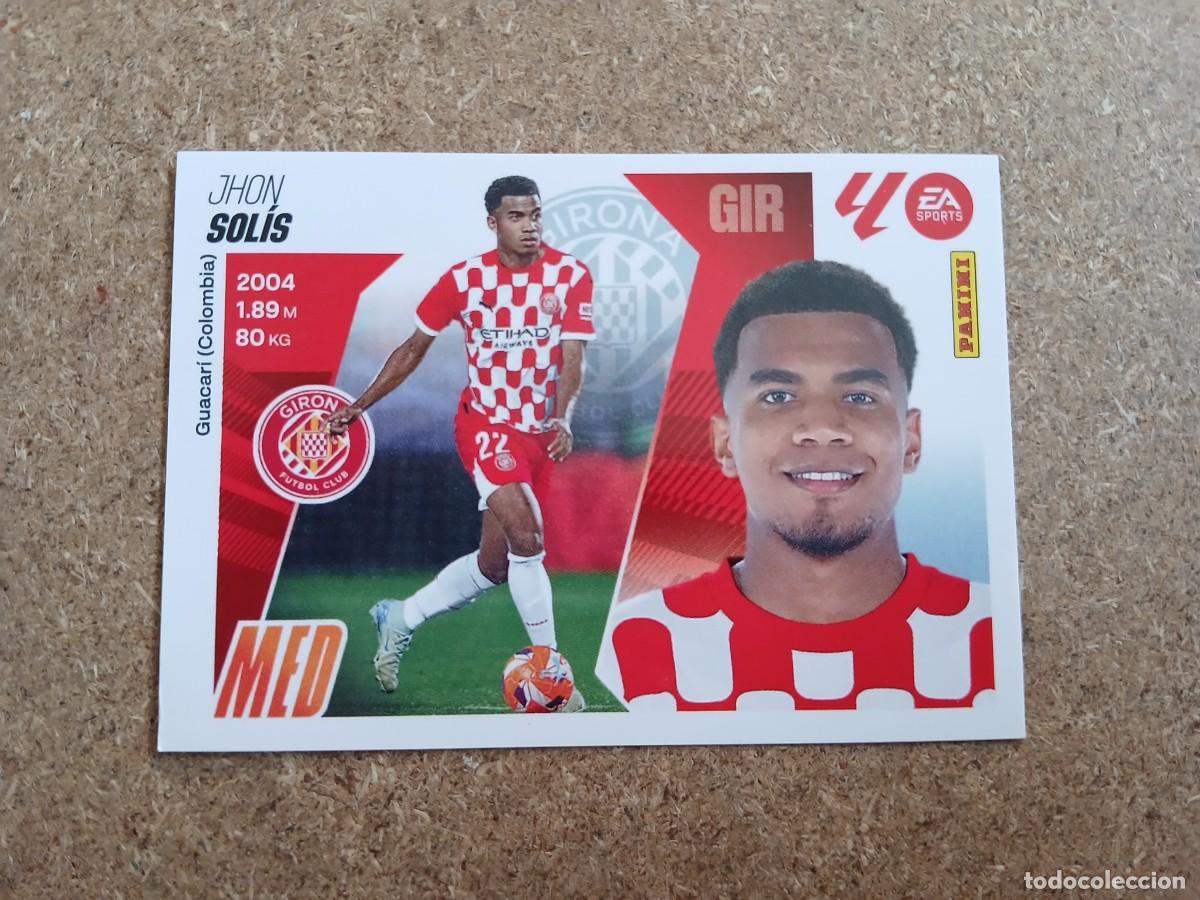Cromos de f&uacute;tbol: JHON SOLIS - GIRONA FC N&ordm; 11 LIGA ESTE 2025 2026 - 25 26