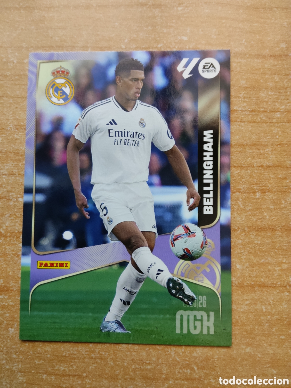 Cromos de f&uacute;tbol: 229 JUDE BELLINGHAM REAL MADRID MEGACRACKS 2025 2026
