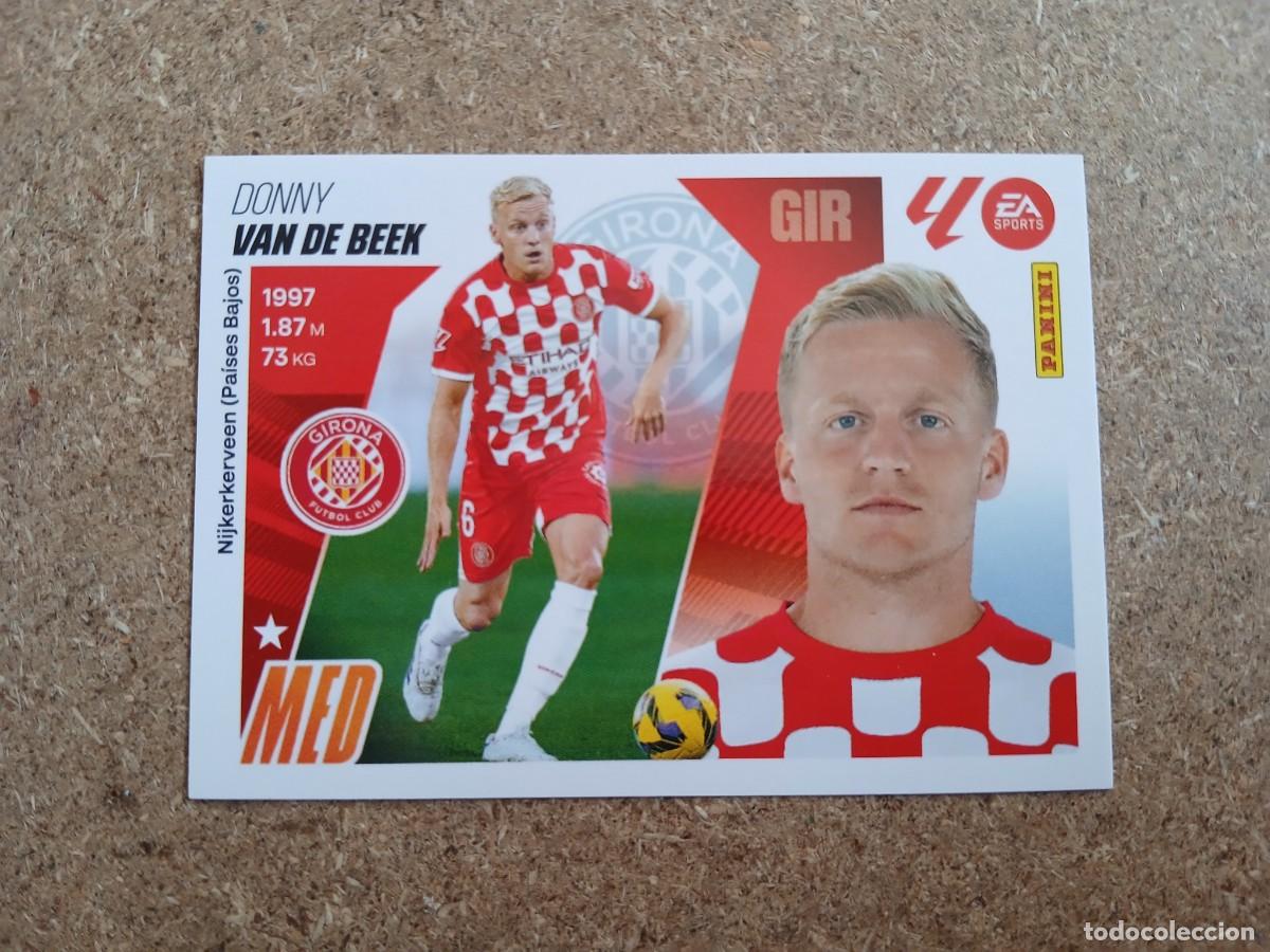 Cromos de f&uacute;tbol: DONNY VAN DE BEEK - GIRONA FC N&ordm; 12 LIGA ESTE 2025 2026 - 25 26