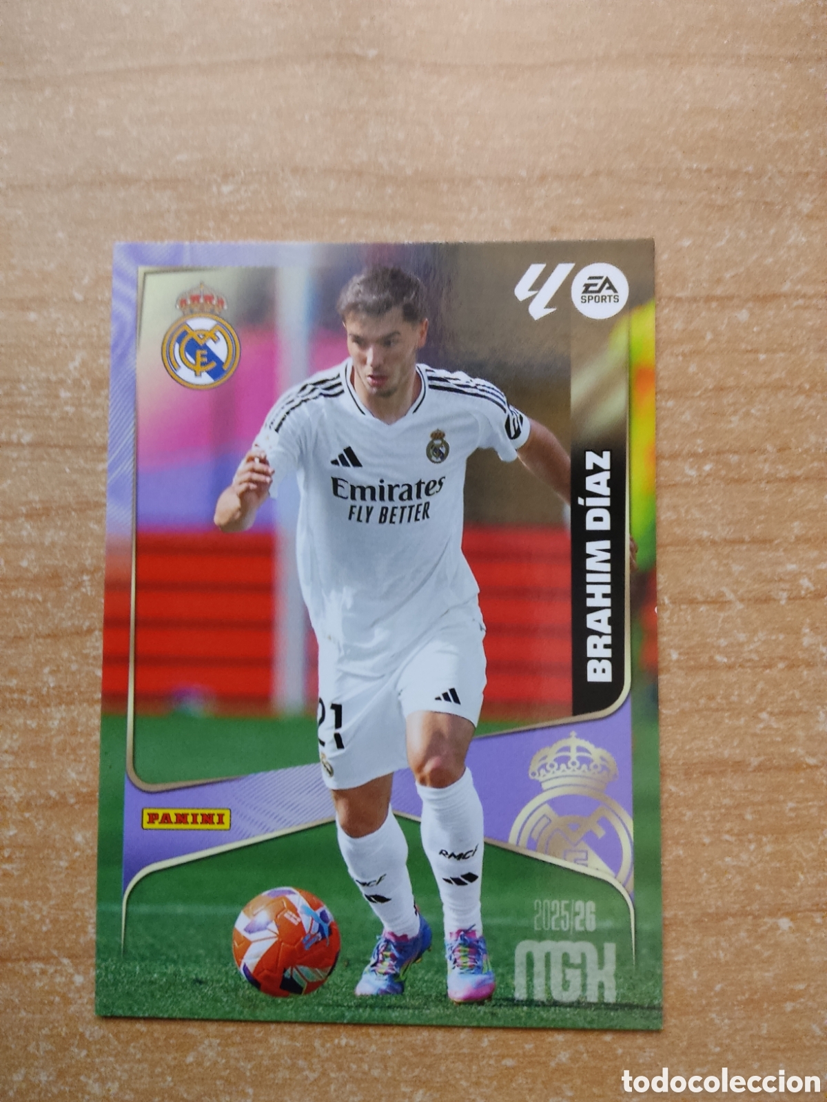 Cromos de f&uacute;tbol: 231 BRAHIM DIAZ REAL MADRID MEGACRACKS 2025 2026