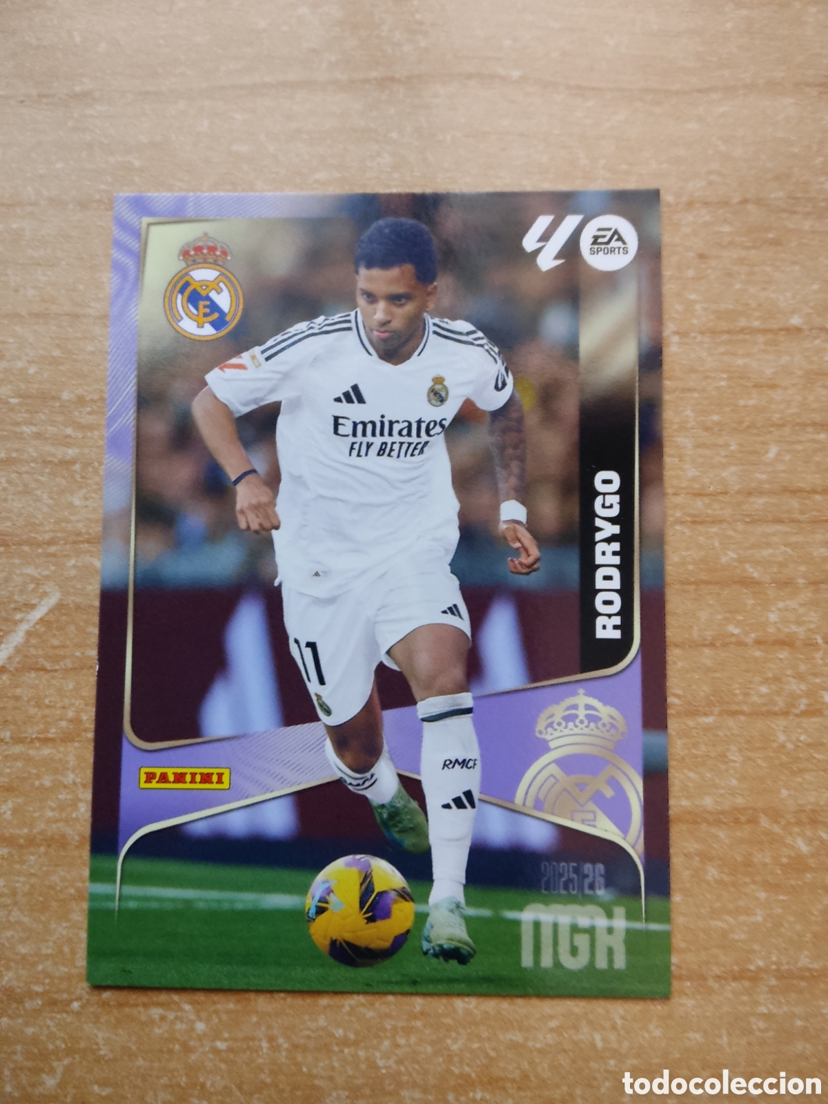 Cromos de f&uacute;tbol: 233 RODRYGO REAL MADRID MEGACRACKS 2025 2026