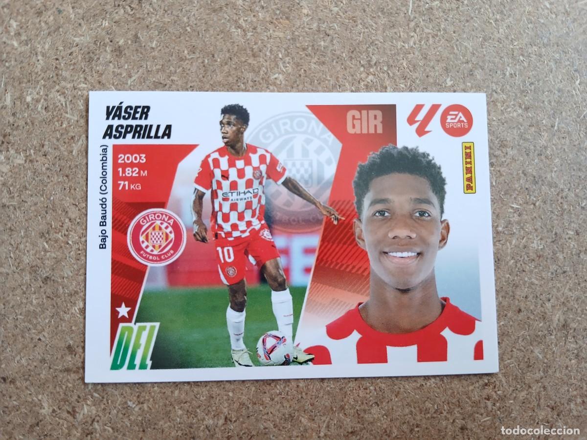 Cromos de f&uacute;tbol: YASER ASPRILLA - GIRONA FC N&ordm; 17 LIGA ESTE 2025 2026 - 25 26