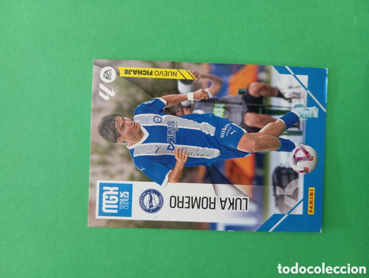 Cromos de f&uacute;tbol: Luka Romero Alav&eacute;s NUEVO FICHAJE n&deg;441 / PANINI MEGACRACKS 2024/2025
