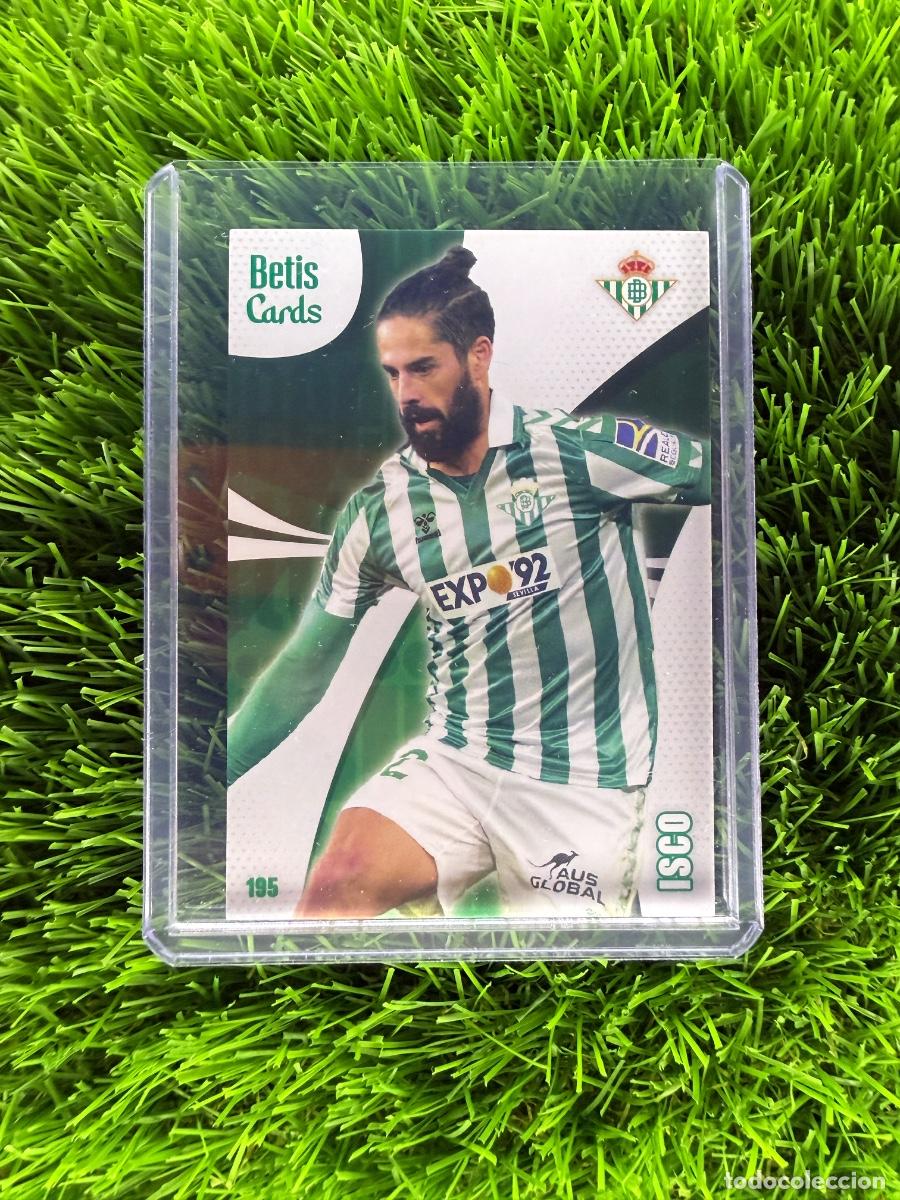 Cromos de f&uacute;tbol: N&ordm; 195 Isco 3&ordf; Equipaci&oacute;n Real Betis Holycards Betis Cards 2025