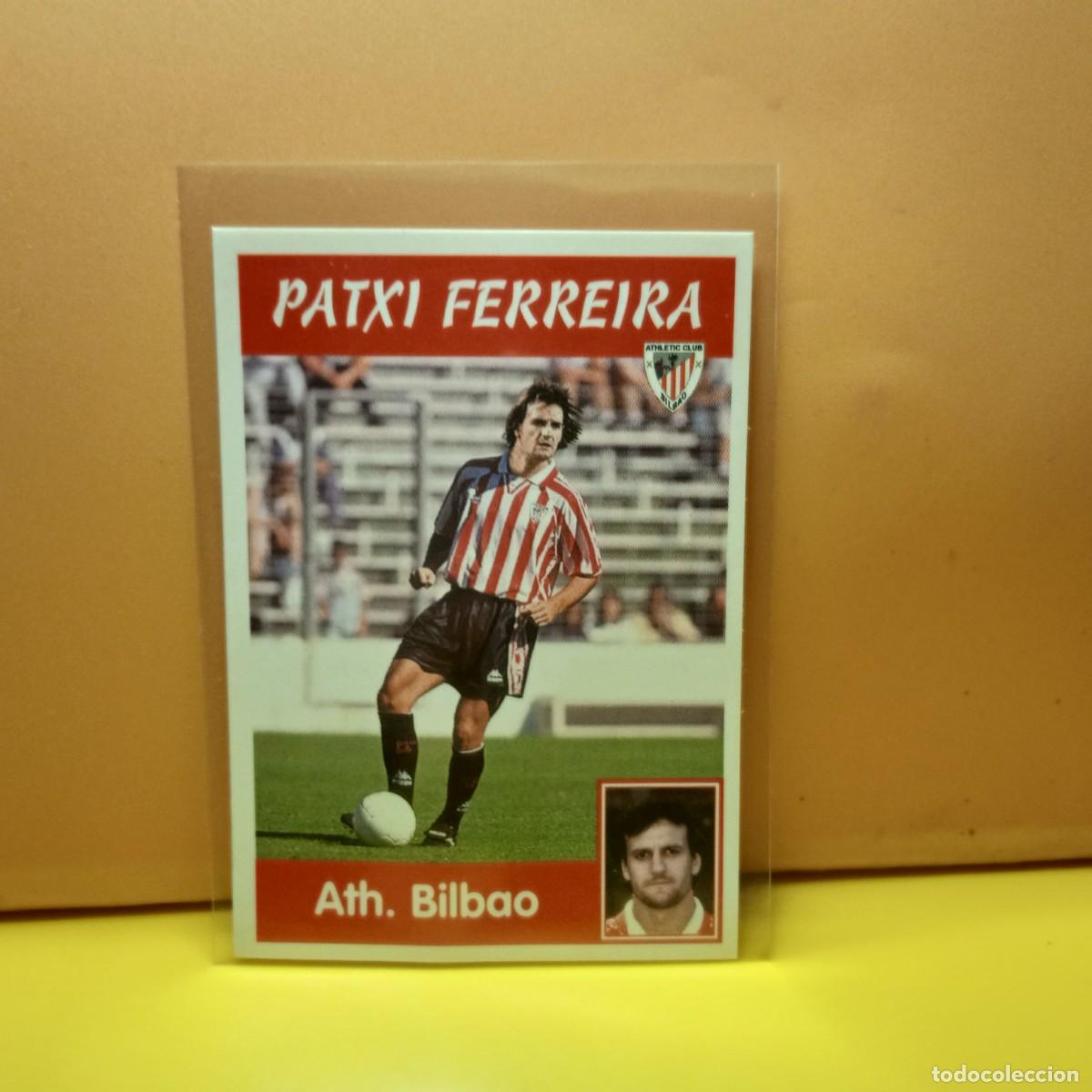 Cromos de f&uacute;tbol: PANINI SPORTS; MEGACRACKS 1997 1998 97 98 ATLETIC DE BILBAO PATXI FERREIRA 84A 84 A