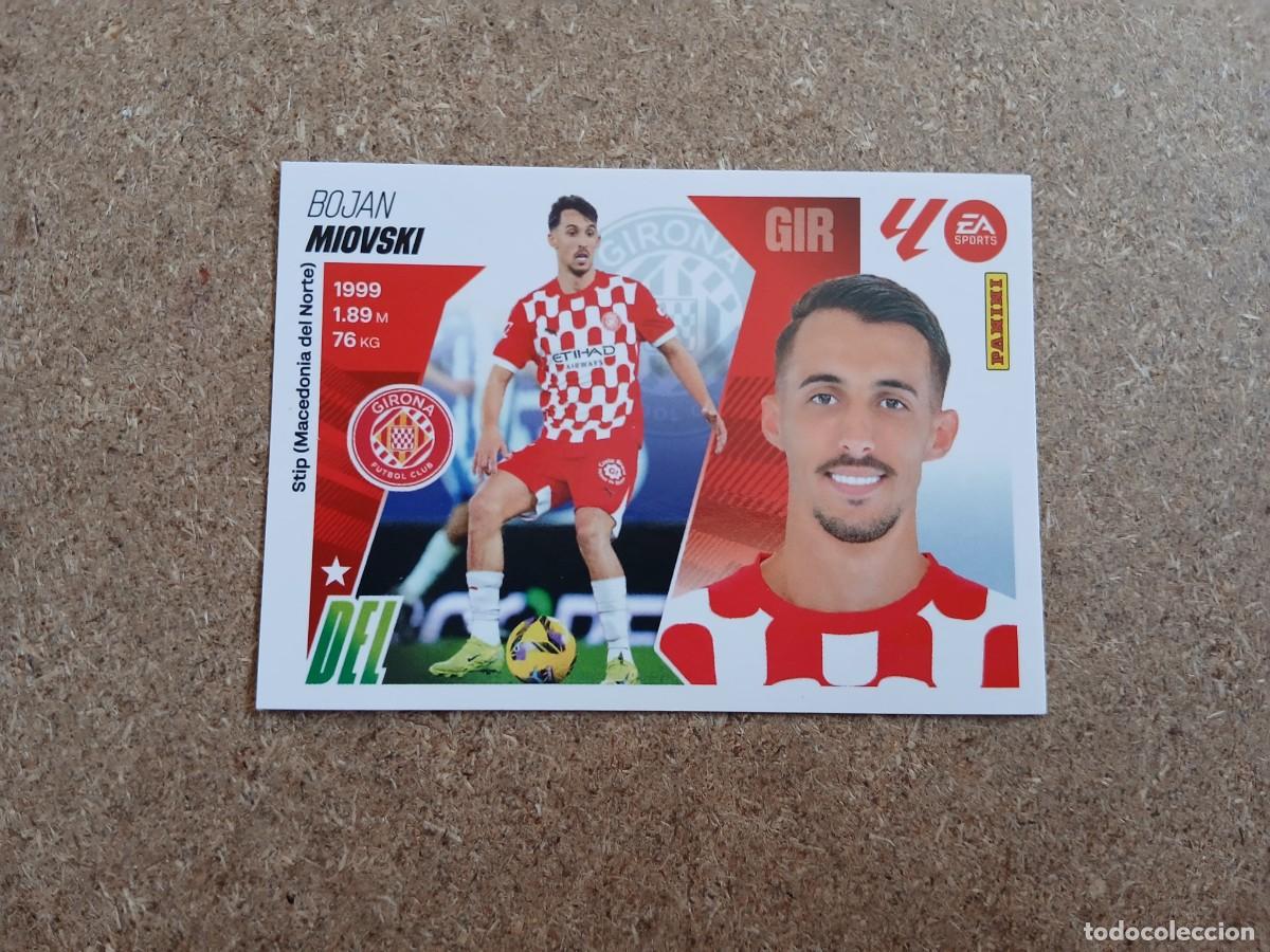 Cromos de f&uacute;tbol: BOJAN MIOVSKI - GIRONA FC N&ordm; 20 B LIGA ESTE 2025 2026 - 25 26