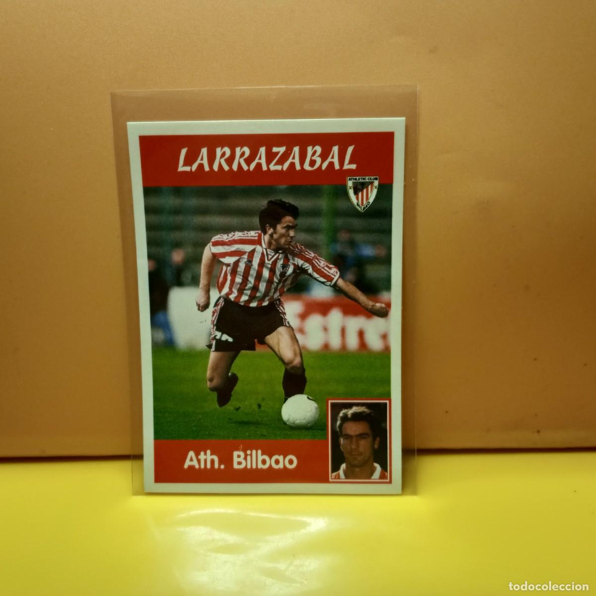 Cromos de f&uacute;tbol: PANINI SPORTS; MEGACRACKS 1997 1998 97 98 ATLETIC DE BILBAO LARRAZABAL 85