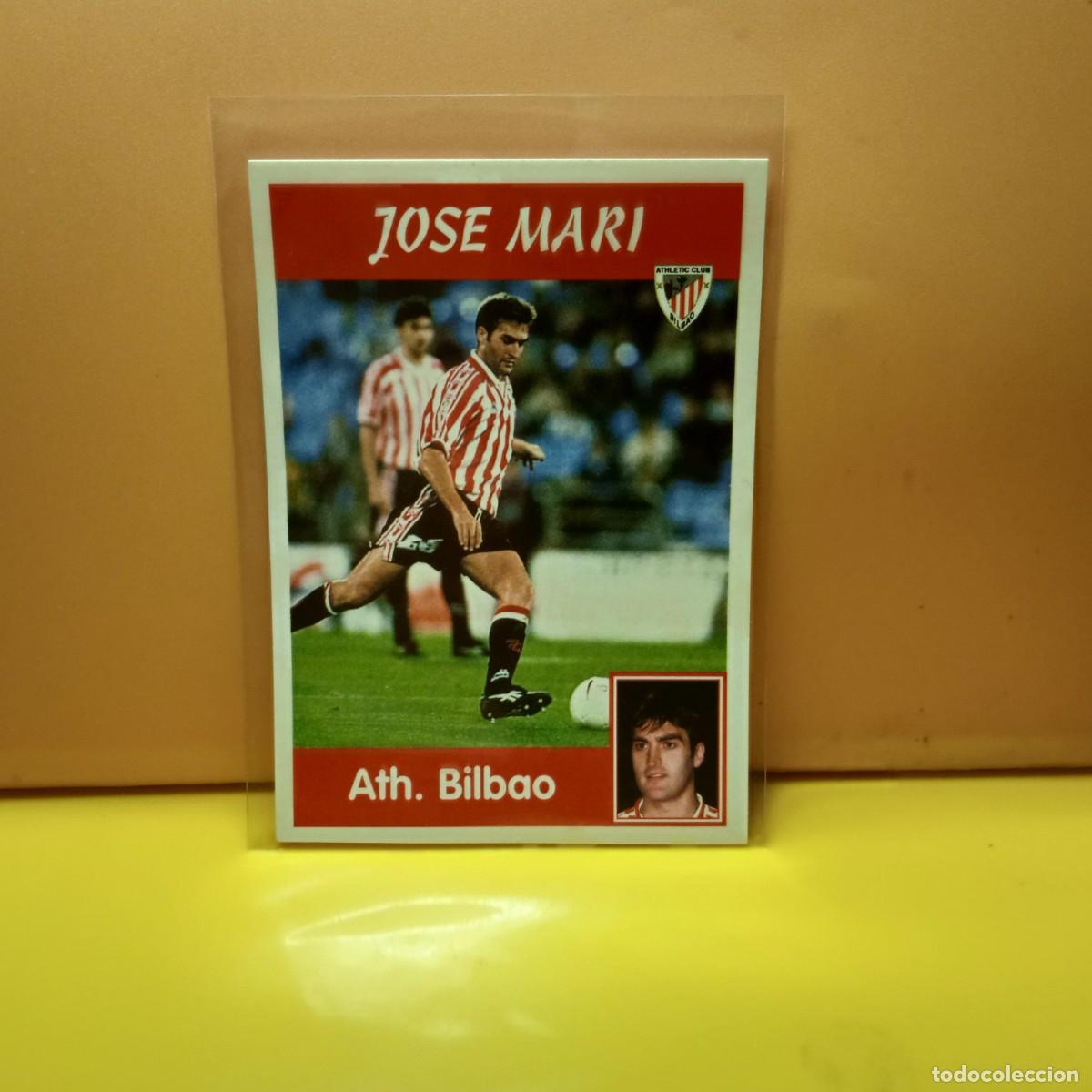 Cromos de f&uacute;tbol: PANINI SPORTS; MEGACRACKS 1997 1998 97 98 ATLETIC DE BILBAO JOSE MARI 87