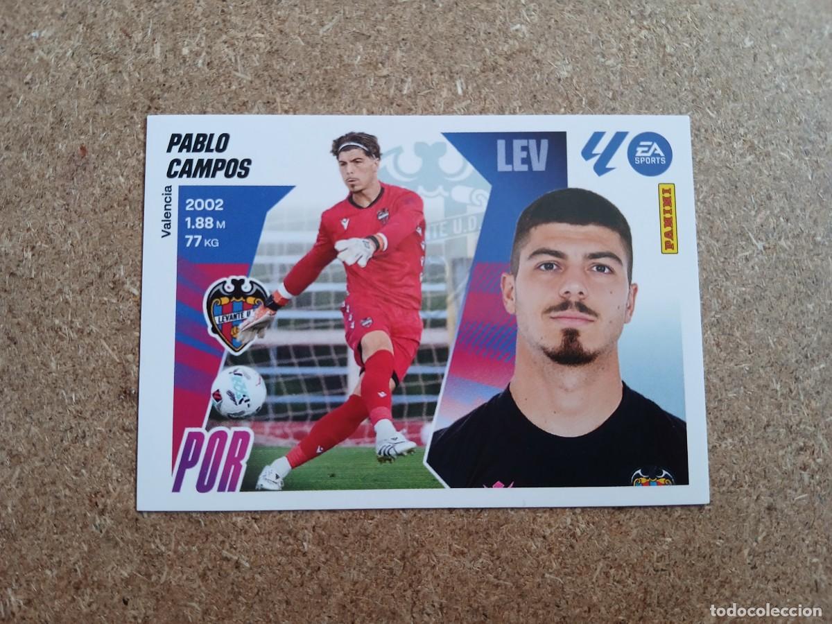 Cromos de f&uacute;tbol: PABLO CAMPOS - LEVANTE UD N&ordm; 3 LIGA ESTE 2025 2026 - 25 26
