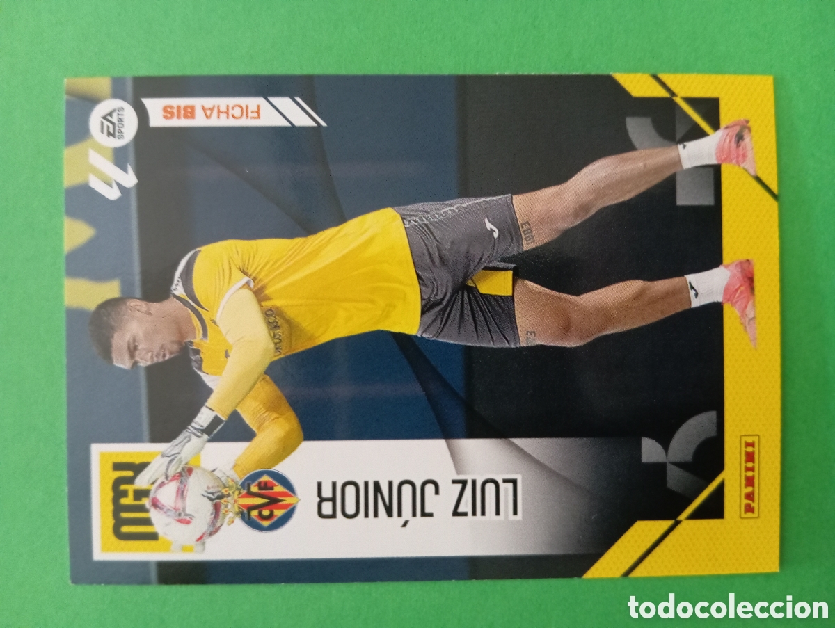 Cromos de f&uacute;tbol: Luiz J&uacute;nior Villarreal FICHA BIS n&deg;362 BIS / PANINI MEGACRACKS 2024/2025
